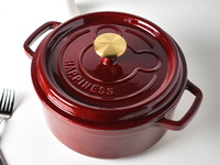 Pot à lait 24cm avec couvercle en stock marmite bon marché batterie de cuisine marmites à soupe et marmites casseroles à soupe pour nourriture