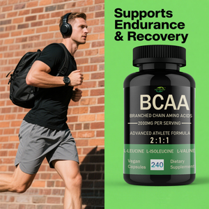 OEM Private label capsule Premium <span class=keywords><strong>BCAA</strong></span> rapporto 2:1:1-recupero muscolare e supporto di resistenza per gli atleti - Product Image 3