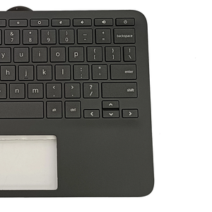Repose-poignets pour ordinateur portable M47382-001 avec clavier pour HP Chromebook 11 G9 EE, noir, avec housse de protection pour clavier M47382-001 - Product Image 3