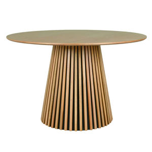 Mesa de comedor 140cm redonda roble - Product Image 1