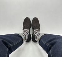 Mocassins pour hommes en PU et cachemire de haute qualité, style décontracté, chaussures plates de marque populaire, idéales pour la marche