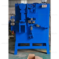 Machine à boucle de cerclage en métal entièrement automatique Machine à boucle de sangle en acier plastique Boucle en fer galvanisé Machine de formage