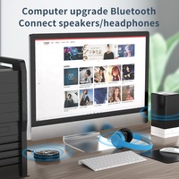Nfc Rca Tv Digitale Glasvezel Interface 3.5Mm Draadloze Audio Adapter 2 In1 Bluetooth Zender En Ontvanger