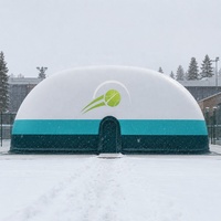 Couverture de court de tennis gonflable sur mesure, hermétique, installation rapide, dôme sportif gonflable