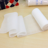 Bandage élastique PBT 10cm*4.5m, accessoire de trousse de premiers secours, gaze extensible pour soins des plaies, rétention de pansements et fixation de splints