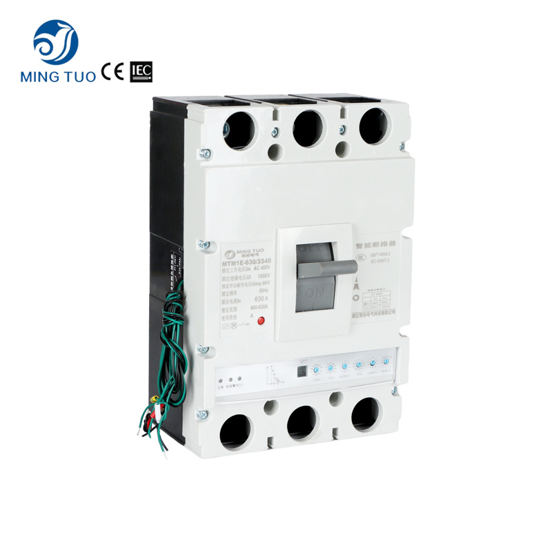 Автоматический выключатель MTM1E серии 630A 400V MCCB регулируемый пластиковый корпус для систем управления энергией