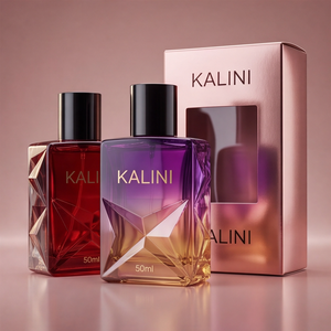 Flacon de <span class=keywords><strong>parfum</strong></span> de luxe en verre carré vide de 50 ml avec pompe à sertir pour <span class=keywords><strong>femme</strong></span>, avec boîte – Vente en gros - Product Image 3
