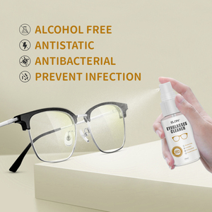 Anti Fog 20ml occhiali da sole Kit di pulizia per occhiali Spray liquido per la cura delle lenti Kit con cacciavite e panno e pennello per gli occhi in PVC Bag - Product Image 4