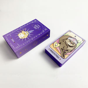 Luxe Papieren Bordspel Kaartspellen Op Maat Bedrukt Logo Uw Eigen Ontwerp Tarotdekken Met Reisgids - Product Image 2