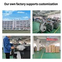 Kunden spezifischer direkter thermischer Etiketten aufkleber 50x25mm und thermischer Aufkleber etikett für POS-Druckmaschine