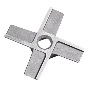 Accesorios para Picadora de Carne, Cuchilla de Acero Inoxidable 420 para Electrodomésticos, Cuchilla para Picadora de Carne Compatible con <span class=keywords><strong>Philips</strong></span> - Product Image 1