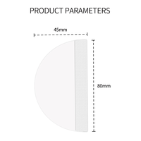 Kits d'outils de grattoir en silicone, pour protecteur d'hydrogel et autocollants arrière