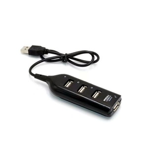 อะแดปเตอร์ฮับความเร็วสูง <span class=keywords><strong>USB</strong></span> ฮับมินิ2.0แยก4พอร์ตสำหรับแล็ปท็อปโน้ตบุ๊คตัวรับสัญญาณคอมพิวเตอร์อุปกรณ์ต่อพ่วง - Product Image 5