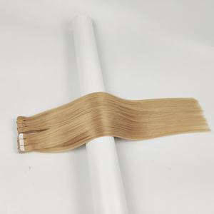 High Quality Virgin European Cuticle Remy <b>Hair</b> <b>Extensions</b> Invisible <b>Seamless</b> Tape Injected Machine Double Weft <b>Hair</b> - Product Image 3