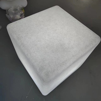 Nuovo Design Cubo Luminoso LED in Plastica con Telecomando, Cambio Colore RGB, Effetto Marmo 3D, per Feste ed Eventi, 30cm/40cm