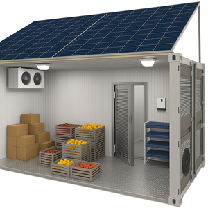 太陽光発電式冷凍コンテナ＆リモートエリア向けウォークインクーラー オフグリッドコンテナ冷蔵室 太陽光冷蔵チェーンソリューション - Product Image 2