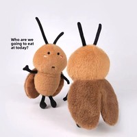 Peluche Blattes Amusante et Virale, Animal en Peluche Blattes Mignon et Moche, Breloque de Sac, Cadeau Farfelu, Jouet de Farce