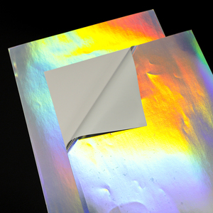 Papel Adesivo Holográfico <span class=keywords><strong>A4</strong></span> para Impressão em Jato de Tinta, Papel Adesivo de Segurança Destrutível para Impressão de Grafite - Product Image 5