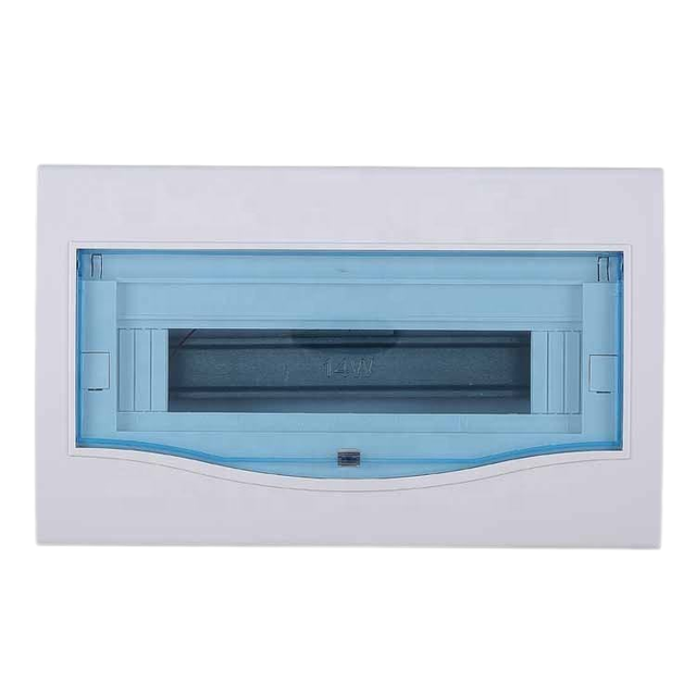 10 Way Plastic Panel Surface Mount Indoor Electrical Equipment Waterproof IP65 Power Distribution Control Box