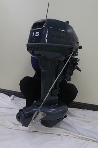 Motore Fuoribordo Jet Drive 15HP, Due Tempi 246cc, 2 Cilindri, Leggero 40kg, <span class=keywords><strong>per</strong></span> Gommoni e Tender - Product Image 5