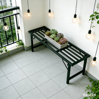 Banc pliant robuste tout acier moderne, portable et peu encombrant, facile à monter pour le camping, la salle de sport, l'école, l'hôtel et les événements en plein air