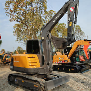 Mini pelleteuse 6 tonnes Volvo EC60D d'occasion Volvo EC55 60 140 210 240 250 290 300 350 pelle hydraulique sur chenilles - Product Image 1