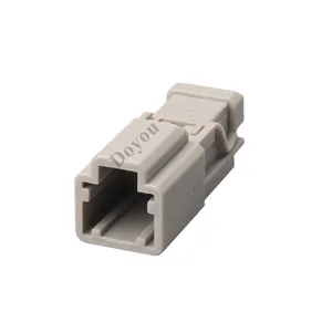 Conector macho automático de 2 pinos para cabos, plugue de fiação 6098-0240 de 2.2mm