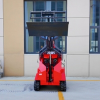 Mini Track Skid Steer Loader met meerdere aanbouwdelen, kleine mini-skidsteerlader, EPA Euro 5 gecertificeerd, 2 jaar garantie
