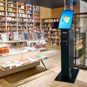 Custom Multi-Scenario Payment Kiosk <b>with</b> Spectral Payout QR <b>Scanner</b> and Cash Dispenser SDK Ordering Kiosk - Product Image 1