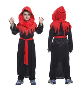 Costumes d'Halloween pour enfants, série Vampire, horreur, elfe, garçon, cosplay, fantôme, polyester, vente en gros, haute qualité - Product Image 5