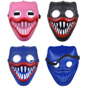 HF Party Horror Blue Pink Black Halloween Scary Mask