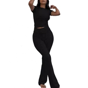 2025 nouveaux ensembles de style port décontracté pour femmes rétro <span class=keywords><strong>chic</strong></span> deux - Product Image 1