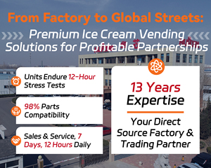 Hoàn toàn tự động mềm phục vụ Kem Máy bán hàng tự động-15 giây làm nhanh, tự làm 59 hương vị - Product Image 6