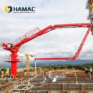 Pluma de colocación de hormigón fija con estructura de alta resistencia y herramienta de fundición de precisión para plantas de componentes prefabricados - Product Image 6