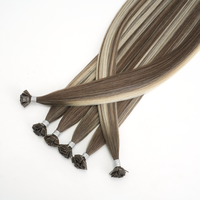 Extensions de cheveux à pointe plate en gros au prix d'usine Lanxun, cheveux humains vierges Remy, fournisseurs de cheveux humains naturels