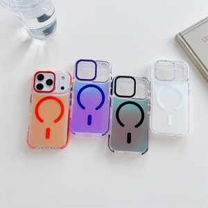 เคสโทรศัพท์ดีไซน์เนอร์ลายคาเมเลี่ยนเลเซอร์สีสันสดใสแบบแม่เหล็กสำหรับ iPhone 17 Air 16 15 14 13 12 Pro Max Plus รุ่นใหม่ ปี 2025 - Product Image 6
