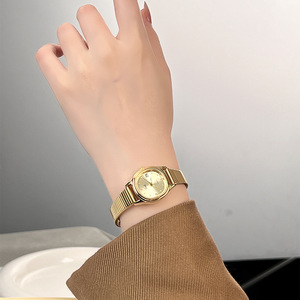 Reloj de pulsera de cuarzo para mujer, de alta gama, compacto, exquisito, lujoso, de alto valor estético, resistente al agua - Product Image 2