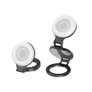 Luz de Relleno Recargable para Teléfono, Clip Magnético para Teléfono, Luz de Relleno para Selfies, Portátil y Plegable - Product Image 1