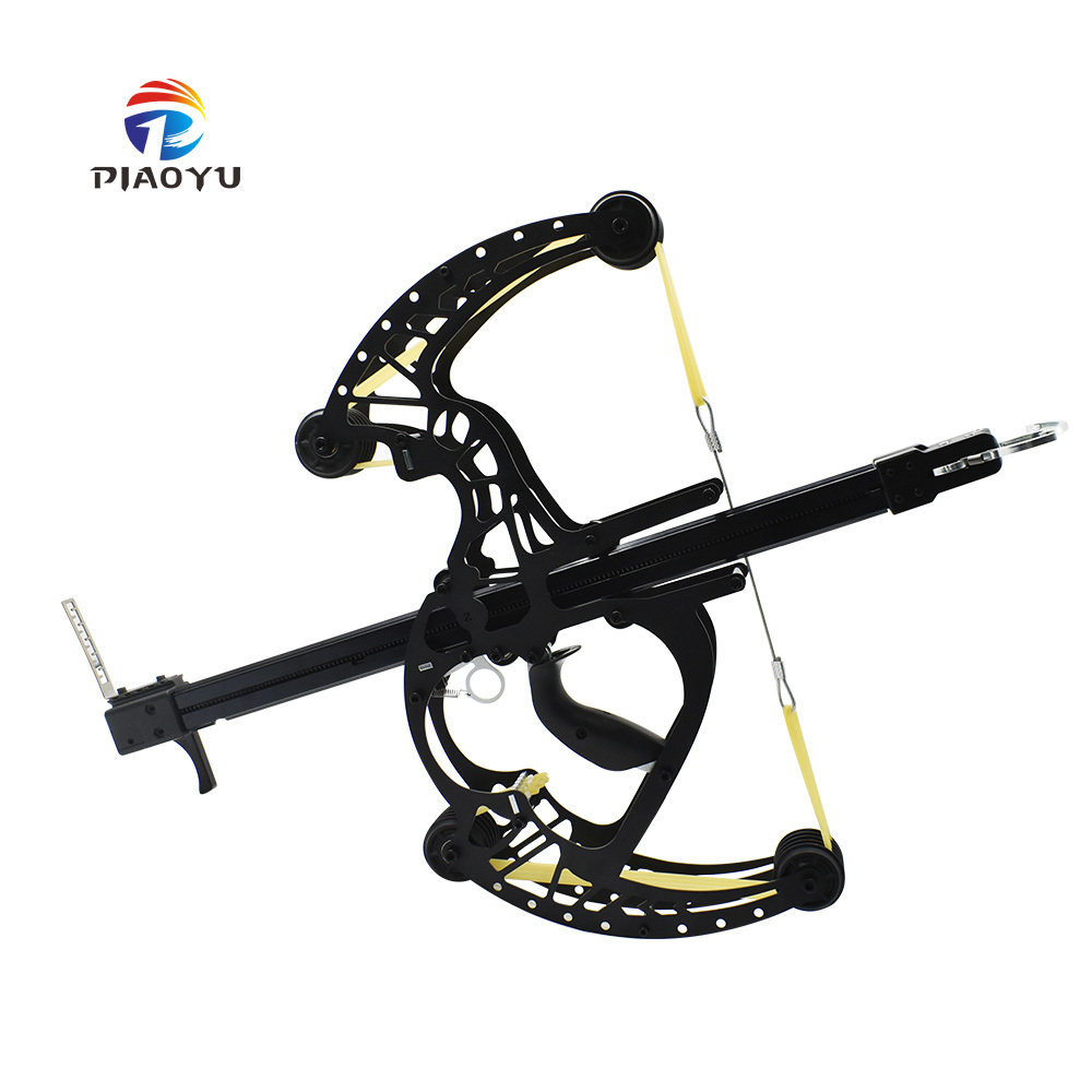 小物 Bow Bow PIAOYU de Metal para Caça com Slingshot - Set Profissional 49cm