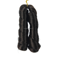 Cheveux synthétiques French Curl 12 pouces 150g pour tresses, mèches soyeuses pour tressage, extensions de cheveux Yaki Passion Twist