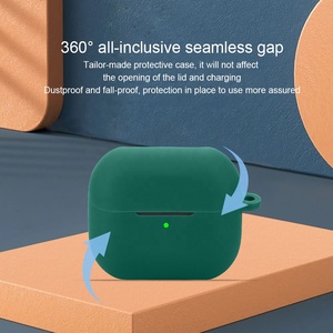 Funda de silicona para auriculares <span class=keywords><strong>Samsung</strong></span> Galaxy Buds3 Pro, funda para auriculares inalámbricos, compatible con <span class=keywords><strong>Airpods</strong></span> - Product Image 4