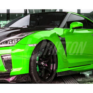 VRS 18 Ver. Aile avant style carbone partiel avec extension de pare-chocs pour Nissan R35 GTR 2017-2023 - Product Image 3