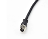 Câble SZXF 5M M12X8-RJ45-CAT6A-2M M12 X-Code 8 cœurs Cat6A mâle vers RJ45 mâle, longueur 5M M12X8-RJ45-CAT6A-5M