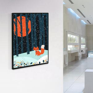 Siêu mỏng LED hộp Đèn khung nhôm và kính cường lực nắp cho sử dụng trong nhà nhà hàng Bảng menu quảng cáo - Product Image 3