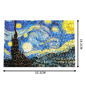 Micro-puzzle <span class=keywords><strong>difficile</strong></span>, puzzle miniature <span class=keywords><strong>difficile</strong></span>, décoration d'intérieur, divertissement, 6x4 pouces, 150 pièces, petits puzzles miniatures pour adultes - Product Image 2