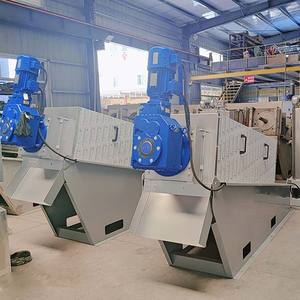 เครื่องแยกน้ำกากตะกอนแบบสกรูเพรส ทนทาน สำหรับโรงงานบำบัดน้ำเสีย - Product Image 2