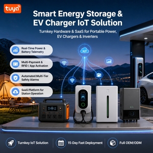 Solution de stockage d'énergie Tuya, onduleur de charge intelligent, borne de recharge extérieure, alimentation numérique, développement PCBA universel - Product Image 2