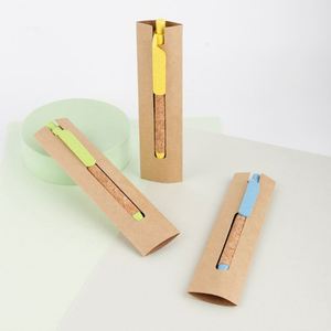 1.0Mm Oil Wood <b>Retractable</b> Ballpoint <b>Pen</b> Smooth School Supplies for Writing Recyclable Environmentally Friendly <b>Pens</b> - Product Image 3
