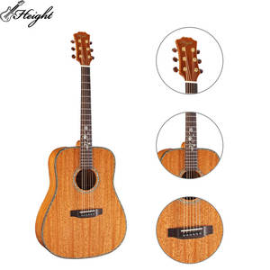 <span class=keywords><strong>Guitarra</strong></span> acústica Guitare 41 "Toda la <span class=keywords><strong>guitarra</strong></span> acústica <span class=keywords><strong>normal</strong></span> sólida Die Cast Golden BY-811GD - Product Image 2