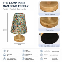 Lampe de table LED haut de gamme avec abat-jour en tissu, fabricant OEM ODM, fournisseur d'éclairage personnalisé, usine de vente en gros, lampe de table à marque privée
